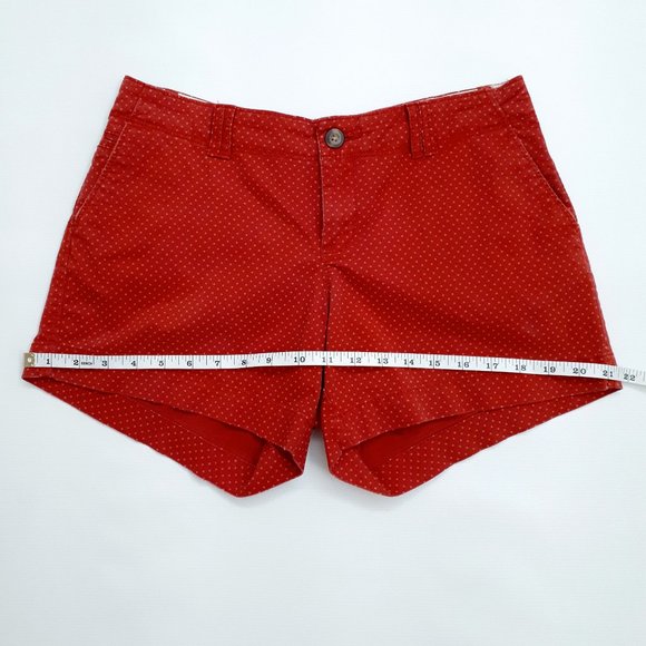 OLD NAVY Low Rise Micro Shorts in Red Polka Dot - Picture 4 of 16